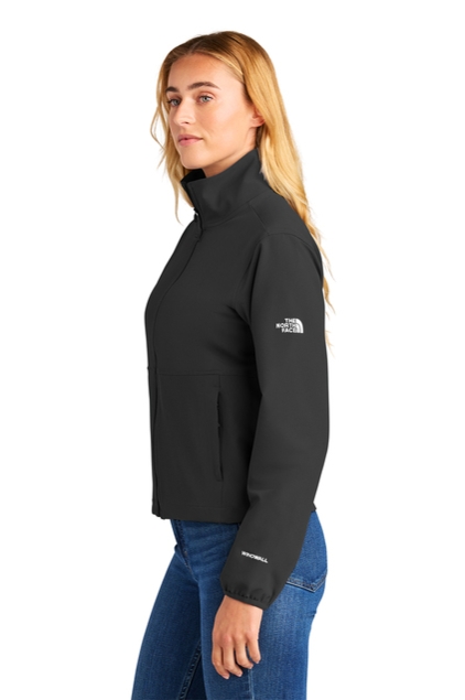 The North Face Women's Edge Stretch Soft Shell Jacket - Black - NF0A8ENP-TNF-BK-