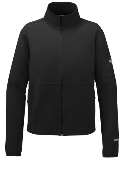 The North Face Women's Edge Stretch Soft Shell Jacket - Black - NF0A8ENP-TNF-BK-