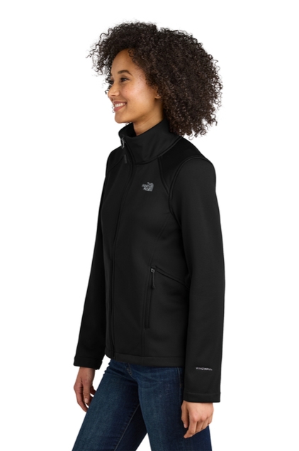 The North Face Women's Ridgewall Soft Shell Jacket - Black - NF0A88D4-TNF-BK-