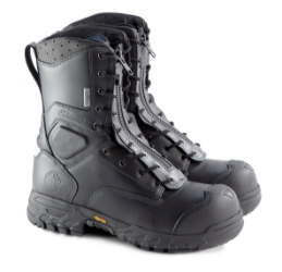 Thorogood Mens EMS Wildland Station Boot - Black boot,boots,black,feet,shoe,shoes,ems,work,fire,fr,safety,firefighter,men,mens,wide,comfortable,sturdy,high,quality