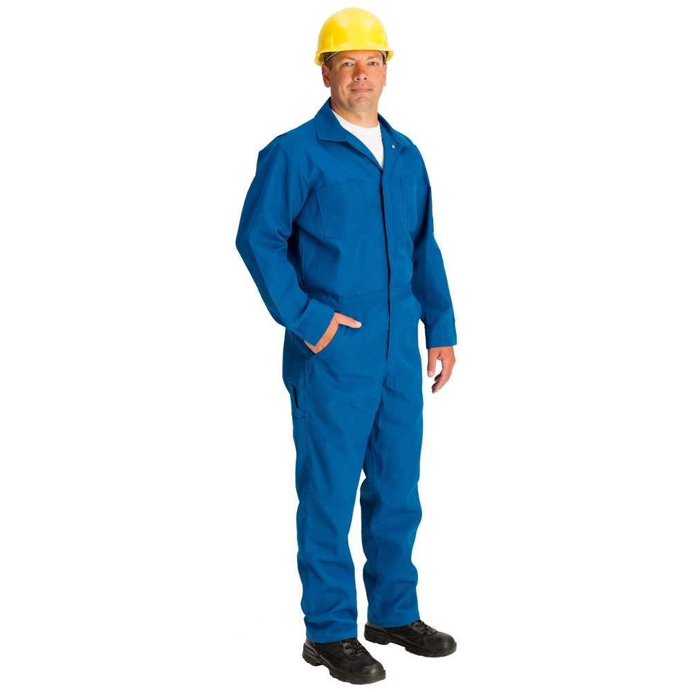 Topps Mens 4.5 oz. Nomex Coverall - Royal Blue - CO07-5515-