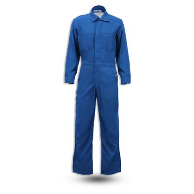 Topps Mens 4.5 oz. Nomex Coverall - Royal Blue
