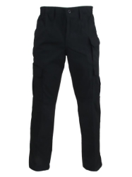 Topps Mens Nomex BDU Trousers w/ Snap & Velcro - Black 