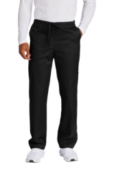 Wink Unisex WorkFlex Cargo Pant - Black women,womens,girl,girls,lady,ladies,men,mens,boy,boys,pants,joggers,jeans,jean,uniform,pants,pant,stretchy,elastic,waistband,loose,black