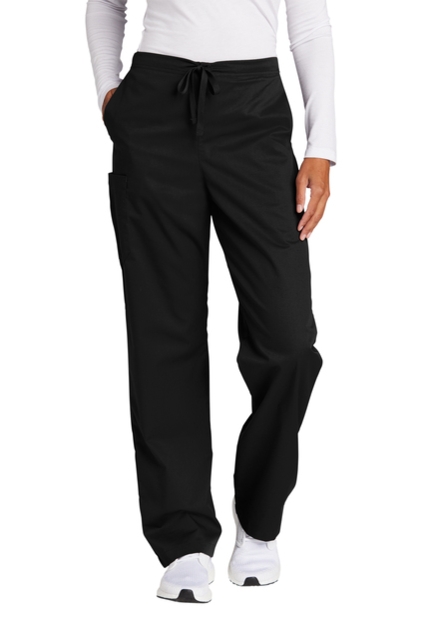 Wink Unisex WorkFlex Cargo Pant - Black - WW3150-BK-