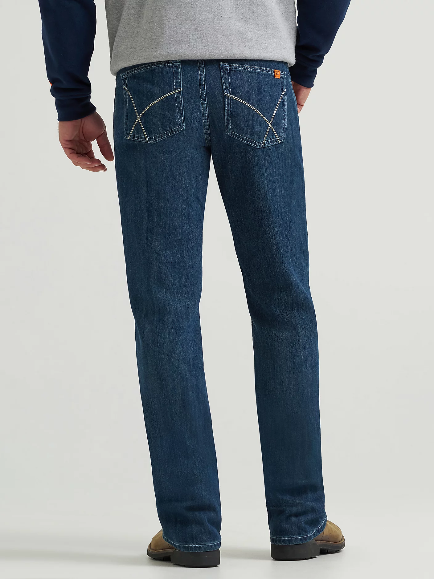 Wrangler Men's FR 20X Vintage Boot Jean - Dark Wash - FR42MWD-