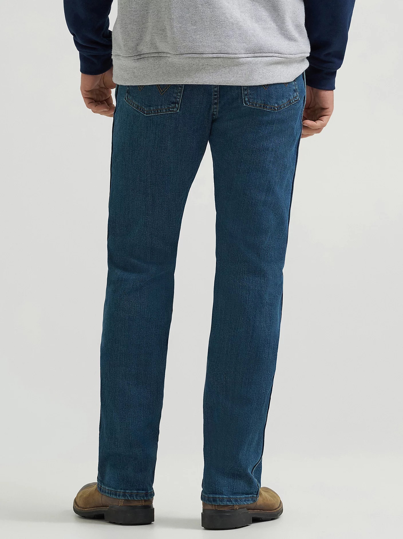 Wrangler Mens FR Advanced Comfort Regular Fit Jean - Dark Tint - FRAC47D-