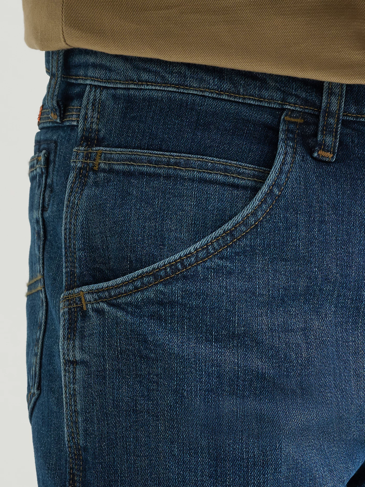 Wrangler Mens FR Advanced Comfort Relaxed Fit Jean - Midstone - FRAC50M-