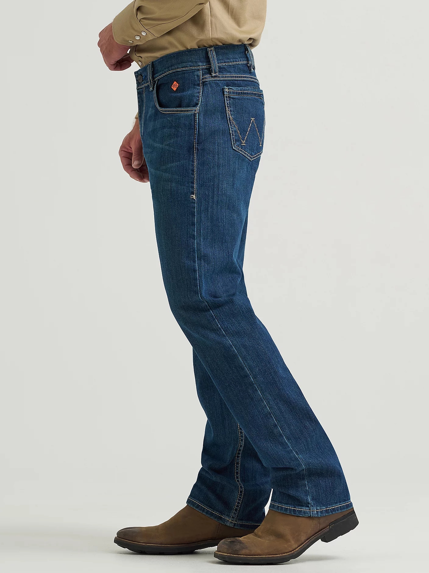 Wrangler Men's FR Flame-Resistant Advanced Comfort Slim Boot Jean - Timothy - FR77MTM-