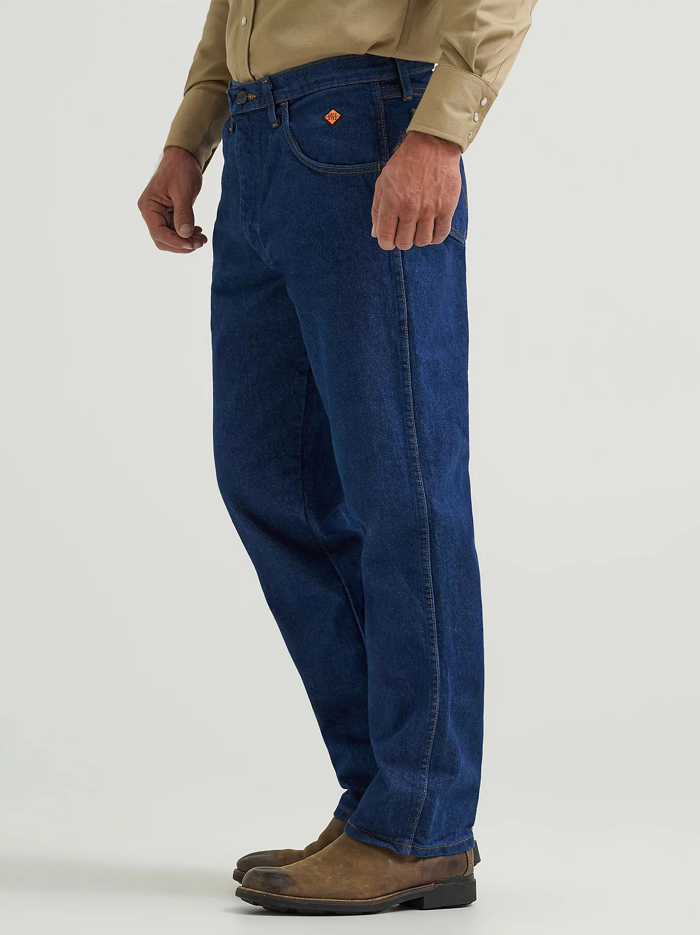 Wrangler Mens FR Flame-Resistant Relaxed Fit Jean - Prewash - FR31MWZ-