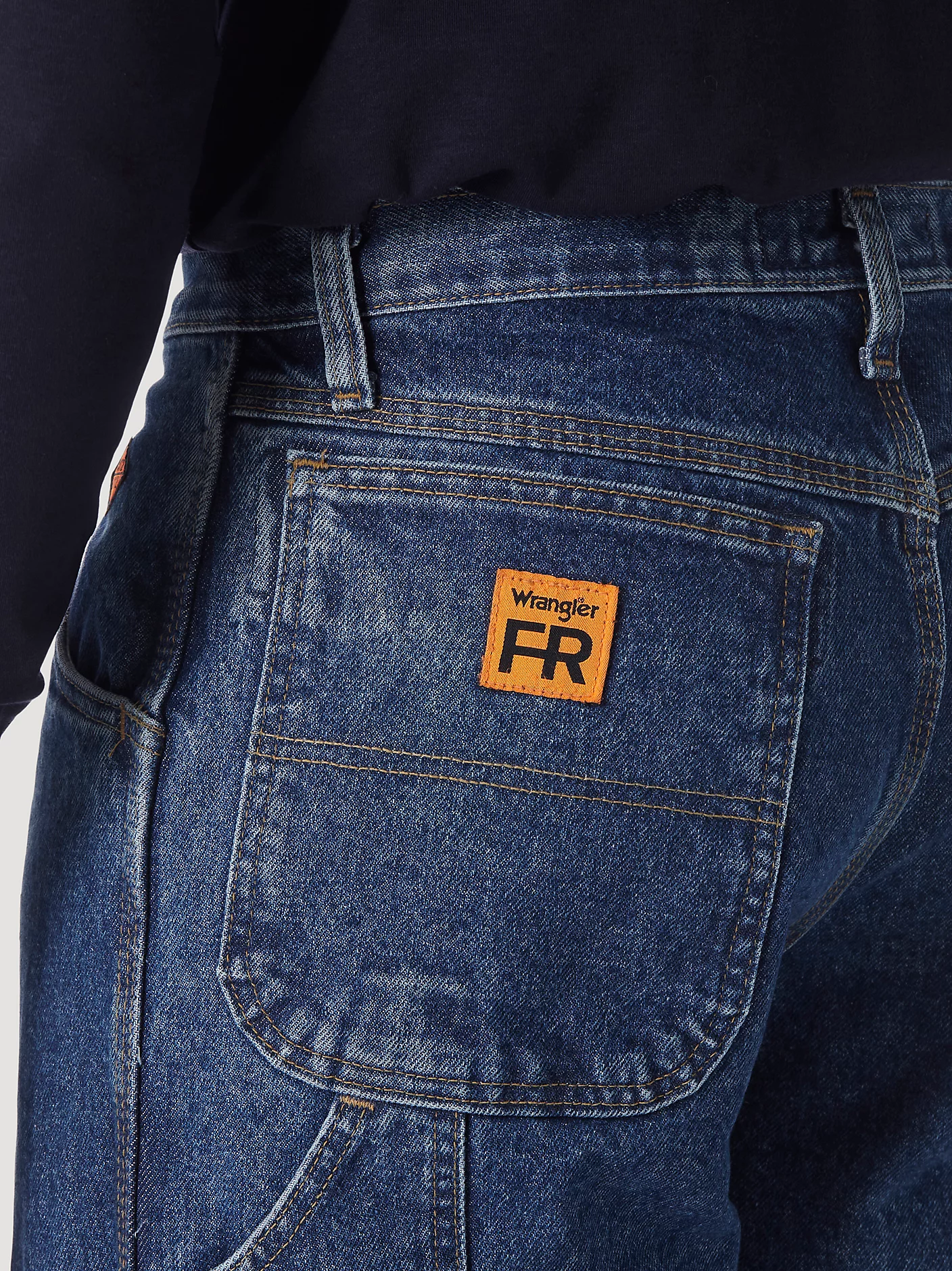 Wrangler Mens FR Flame-Resistant Riggs Carpenter Jean - Stonewash - FR3W020-