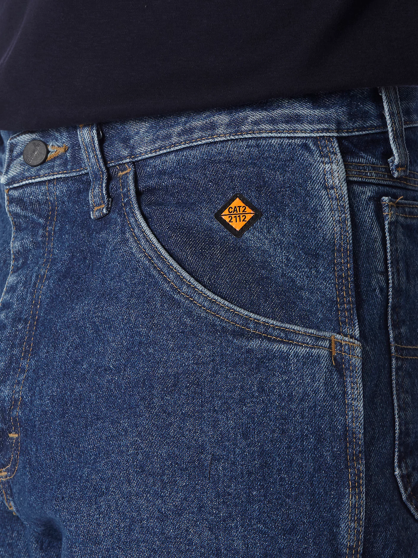 Wrangler Mens FR Flame-Resistant Riggs Carpenter Jean - Stonewash - FR3W020-