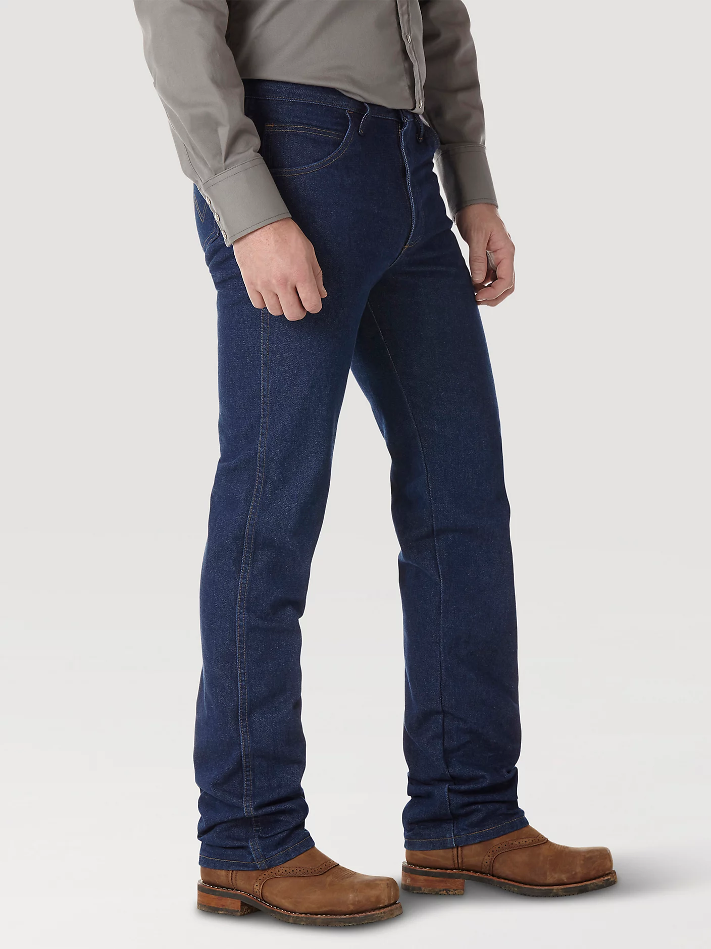 Wrangler Men's FR Flame-Resistant Slim Fit Jean - Prewash  - FR36MWZ-