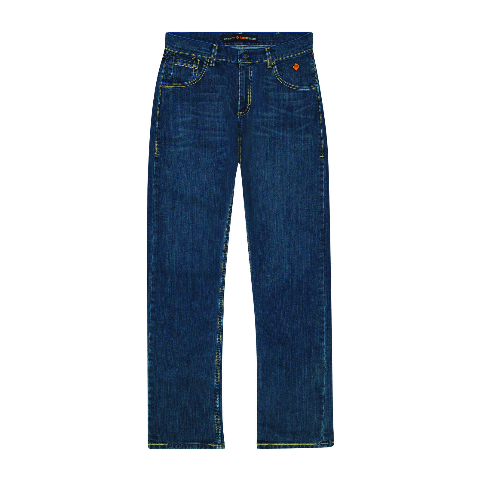 Wrangler Men's FR Retro Slim Boot Jean - Midstone Blue - 112369395-