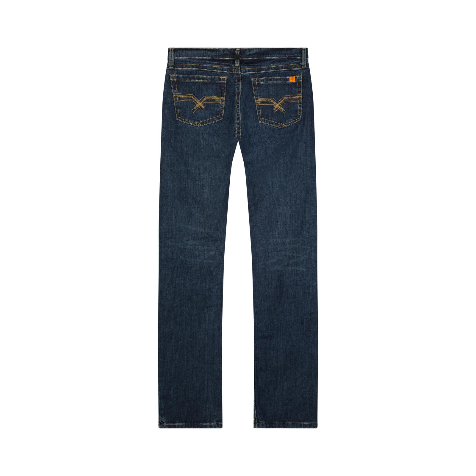 Wrangler Mens FR 20X Advanced Comfort Slim Boot Jean - Dark Denim - 112369397-