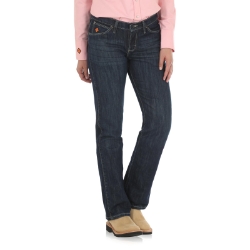 Wrangler Womens FR Flame Resistant Western Jean - Blue Stone 