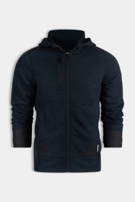 Aloha Mens Inherent FR Full-zip Hoodie - Navy